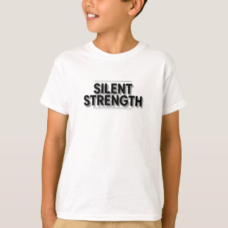 沈黙の強さ Tシャツ