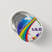 沈黙の日 缶バッジ (正面&裏面)