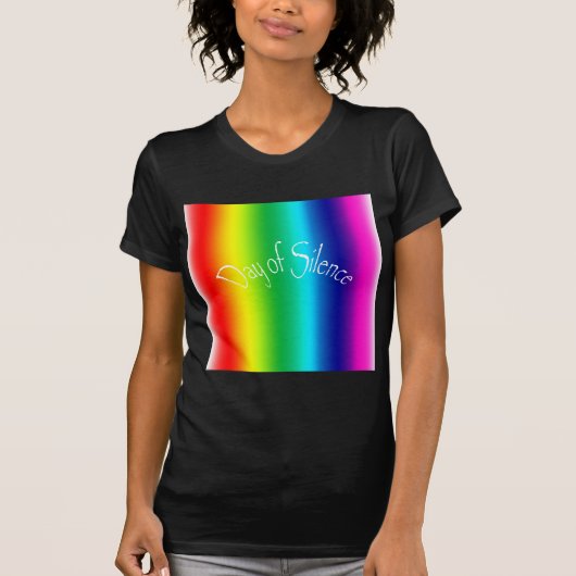 沈黙の日 Tシャツ (正面)
