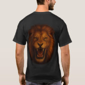 沈黙の王Tシャツ Tシャツ (裏面)