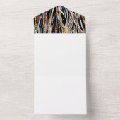 沈黙の者たち オールインワン招待状 (内側)