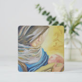 沈黙の聖母と幼児イエス シーズンカード (スタンド正面)