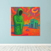 沈黙の証人 キャンバスプリント (インサイチュ (ウッドフロア))