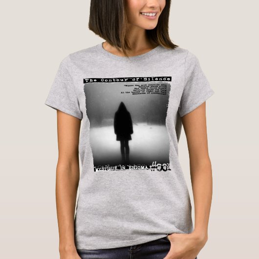 沈黙の輪郭 Tシャツ (正面)
