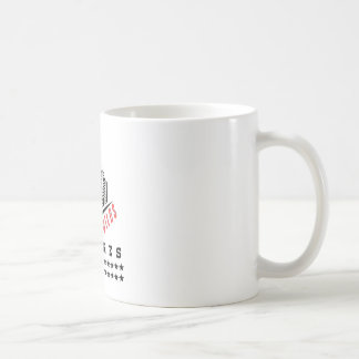 沈黙は帝国を築く (モチベーション デザイン) コーヒーマグカップ