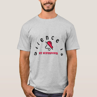 沈黙は私のスーパーパワーTシャツ – ミニマルデザイン Tシャツ