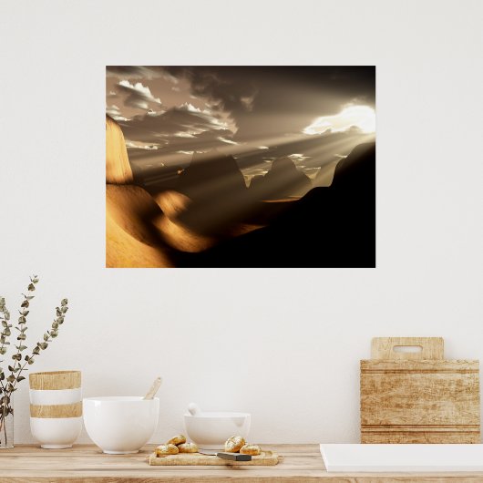 沈黙を破る ポスター (キッチン)