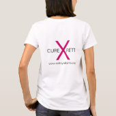 沈黙を破る Tシャツ (裏面)
