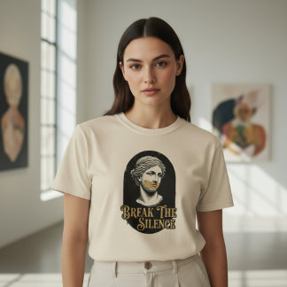 沈黙を破ろう モチベーション Tシャツ