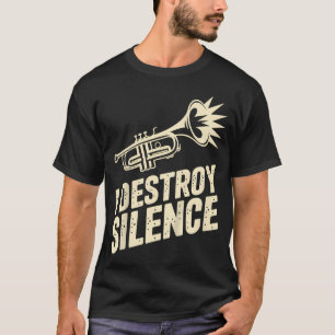 沈黙を破壊する Tシャツ