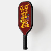 沈黙話ボリューム：ピックボールのパワー ピックルボールラケット (左)