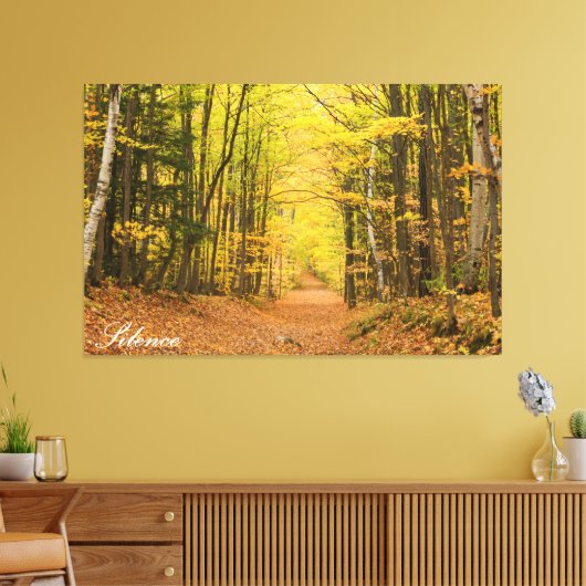 沈黙 キャンバスプリント (インサイチュ (リビング))