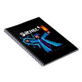 沈黙!  ヘッド魔法使いは話しました ノートブック (右側)