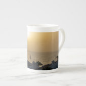 沈黙 ボーンチャイナマグカップ (正面右)