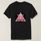 沈黙=死の基本 Tシャツ (デザイン正面)