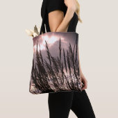 沈黙、自然、草天写真 トートバッグ (クローズアップ)