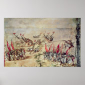 沖で艦隊を沈めるコルテス ポスター (正面)