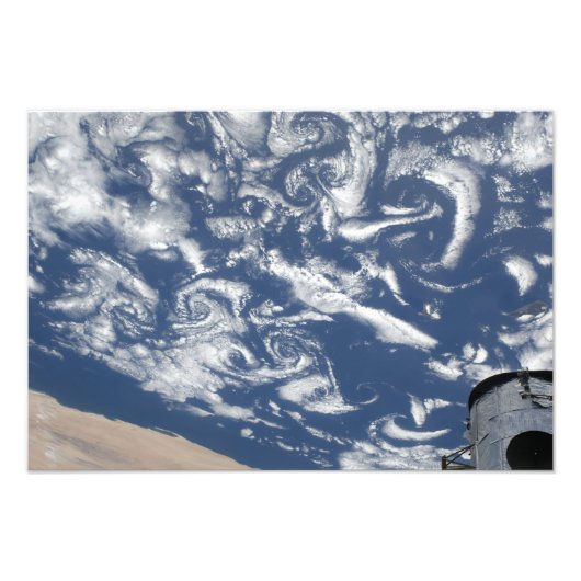 沖の雲の渦通り フォトプリント            (正面)