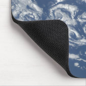 沖の雲の渦通り マウスパッド (コーナー)