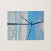 沖合いの風力発電地帯 ジグソーパズル (横)