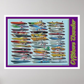 沖合雷 ポスター