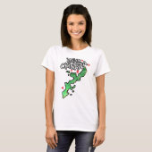 沖恋しく思縄女性Tシャツ Tシャツ (正面フル)