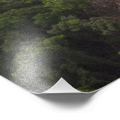 沖積地域金ゴールド鉱業。ガイアナ、熱帯雨林。 フォトプリント            (角)