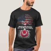 沖縄のルーツで育ったアメリカ人 Tシャツ (正面)