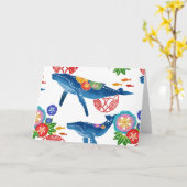 沖縄の備形スタイル絵柄絵札 カード (黄色い花)