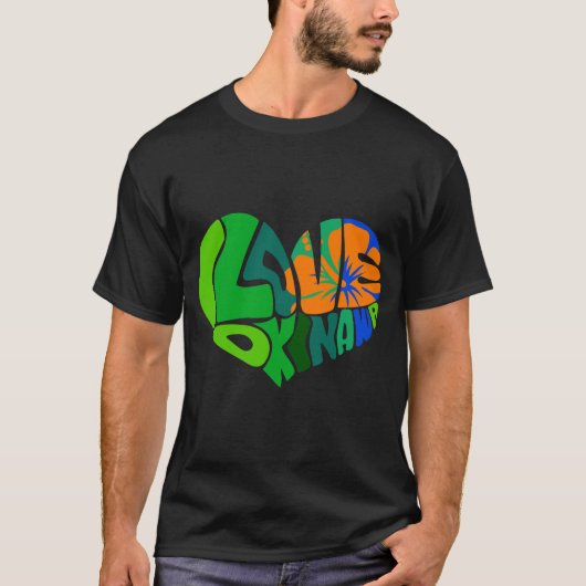 沖縄の男性のTシャツが好き Tシャツ (正面)
