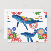 沖縄びんがたスタイル絵はがき ポストカード (正面/裏面)