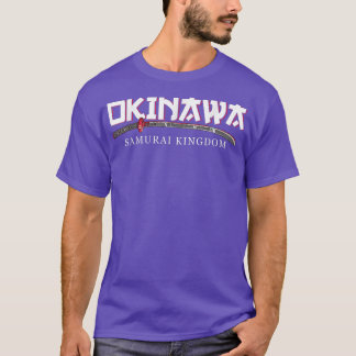 沖縄サムライ王国日本文化漢字 Tシャツ