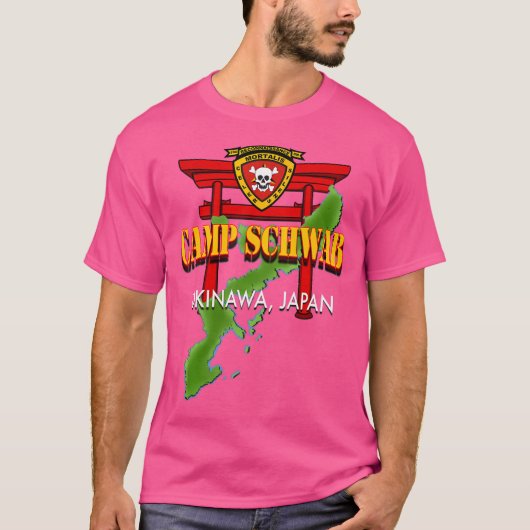 沖縄シュワブ基地 第3偵察大隊 Tシャツ (正面)