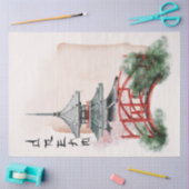 沖縄シリーズデザイン10 薄葉紙 (クラフト)