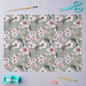 沖縄シリーズデザイン2ティッシュペーパー 薄葉紙 (クラフト)