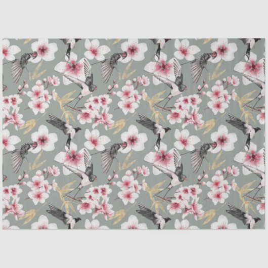 沖縄シリーズデザイン2ティッシュペーパー 薄葉紙 (正面)