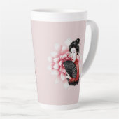 沖縄シリーズデザイン34 カフェラテマグ (右アングル)