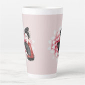 沖縄シリーズデザイン34 カフェラテマグ (正面)