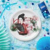 沖縄シリーズデザイン38 ペーパープレート (パーティー)