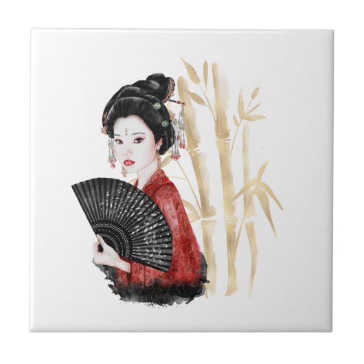 沖縄シリーズデザイン39 タイル (正面)