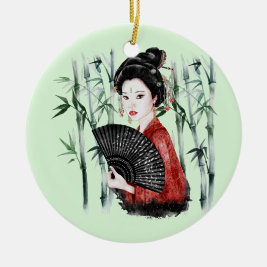 沖縄シリーズデザイン40 セラミックオーナメント (正面)