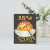 沖縄タコライス日本キッチンジャパングルメ ポストカード (スタンド正面)