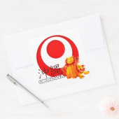 沖縄志佐ステッカー スクエアシール (封筒)