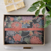 沖縄日本の染料紅型ティッシュペーパー 薄葉紙 (ギフト)