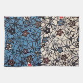 沖縄日本の染料（紅型） キッチンタオル (横)