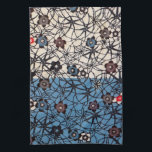 沖縄日本の染料（紅型） キッチンタオル<br><div class="desc">紅型（びがた）は伝統的、ステンシルなどを用いた沖縄の染め布である。一般的に明るい色で、魚や水、花などの自然の主題を描いた様々なパターンが特徴である。弁形擦り切れたは琉球伝統的公演や歴史公演の際。備形は琉球王国時代（14世紀）に沖縄島が外国品や製造技術の流入を経験した頃に生まれた。インディアン信じとジャワ人の死行の過程の合成と中国のして発展したとされている。</div>