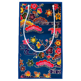 沖縄日本の染料（紅型） スモールペーパーバッグ