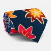 沖縄日本の染料（紅型） ネクタイ (ロール)