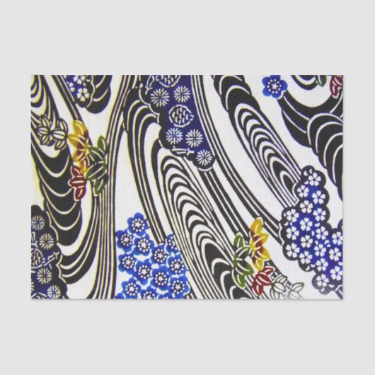 沖縄日本の染料（紅型） 薄葉紙 (正面)