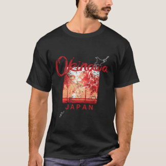 沖縄日本日本のレトロヴィンテージ旅行 Tシャツ